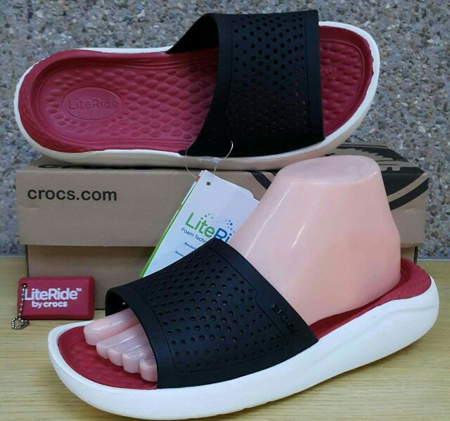 crocs lite ride slide