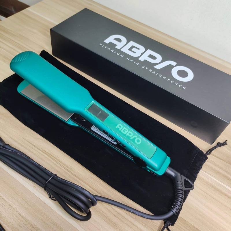 ABPRO IRON 450F Classic green Rebond Titanium Hair Iron Shopee