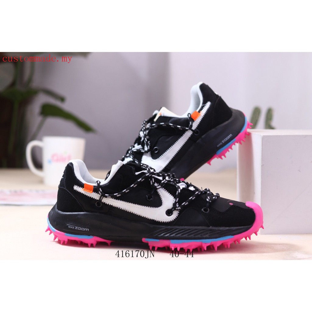 hot pink off white shoes