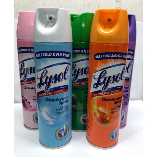 Lysol Disinfectant Spray 170g Shopee Philippines