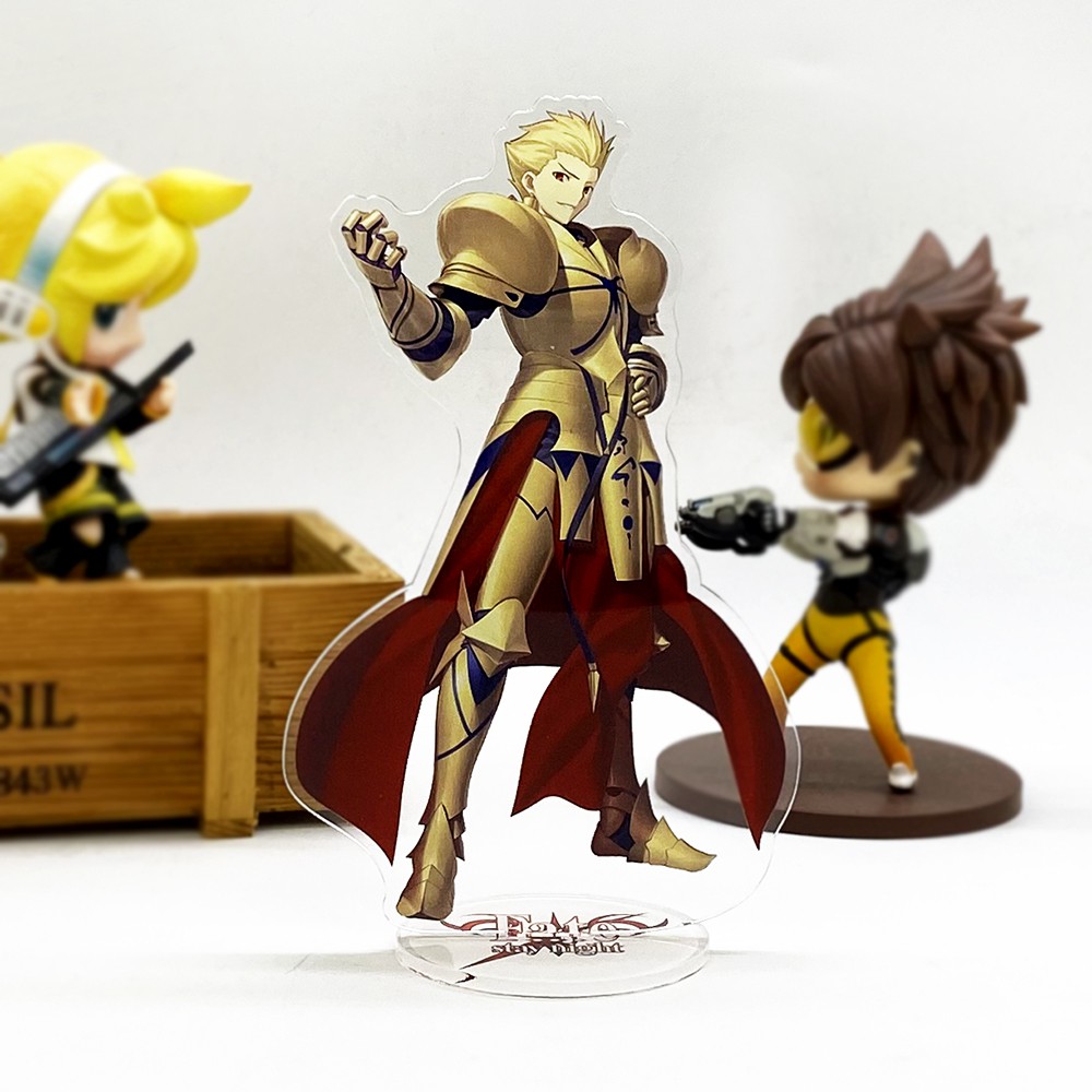 Fate Stay Night Zero Go Archer Gilgamesh Acrylic Stand Figure Toy Desk Decoratio Shopee Philippines