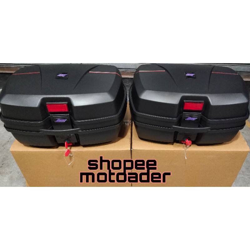 Motorcycle Top box 45 Liter RINJ Motobox | Shopee Philippines