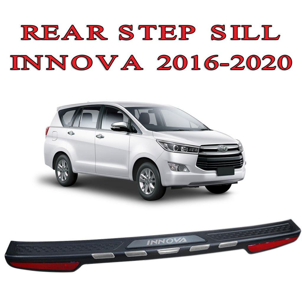 Toyota INNOVA 20162020 Rear Stepsill Trim & reflector Rear Bumper