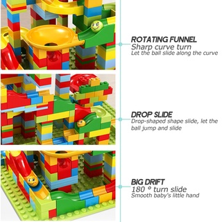 Lego Toys for Boys | Lego toys for girls | Lego blocks | Building Blocks Marble Race Track (168Pcs ) #4
