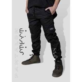 Legazy® Baybayin Cargo Pants | Pantalon | Itim