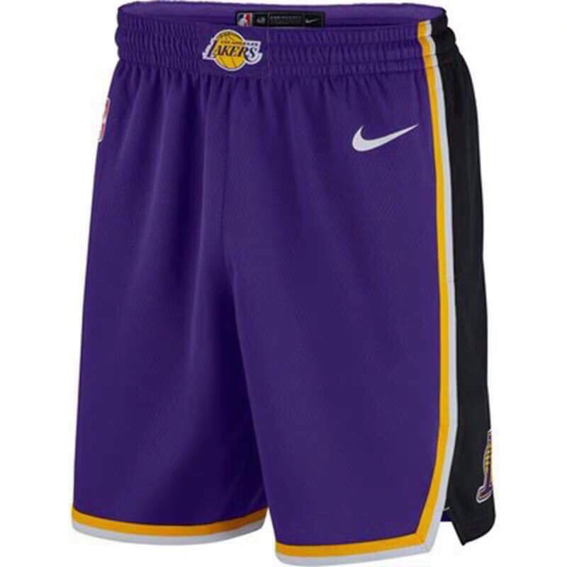LAKERS JERSEY SHORTS HIGH QUALITY CLOTH 