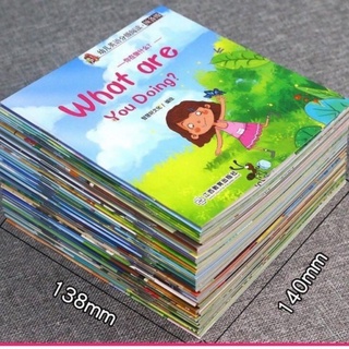 60 Books Kids Early Reading Story Books Full Color Coated Paper Bedtime learning books for kids