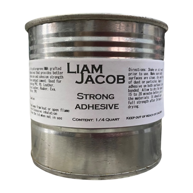 Strong Adhesive for Leather, Faux, Rubber , EVA. Nylon, TPR ETC ...