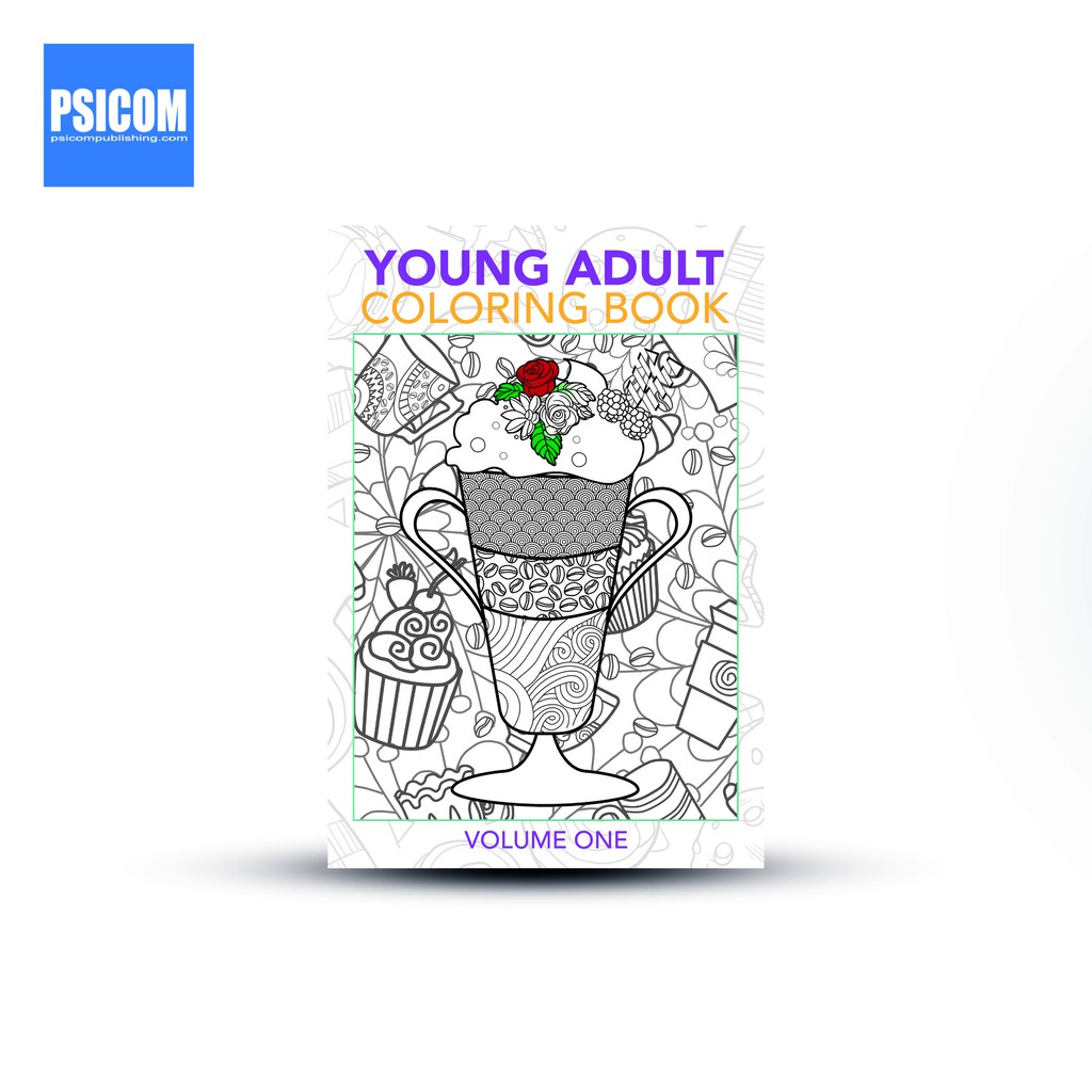 Download Psicom Young Adult Coloring Book 1 Shopee Philippines