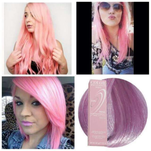 ROSE Ion Color Brilliance Semi Permanent Hair Color | Shopee Philippines