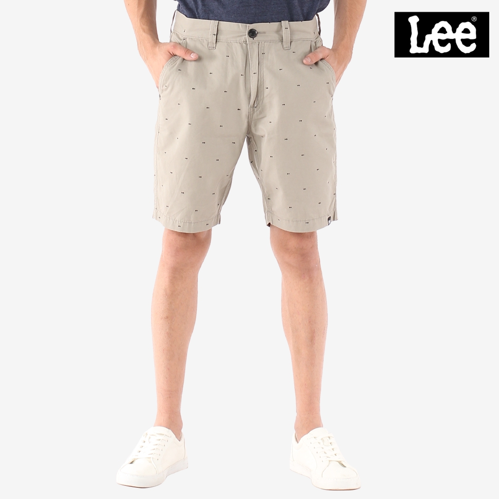 lee slim chino shorts