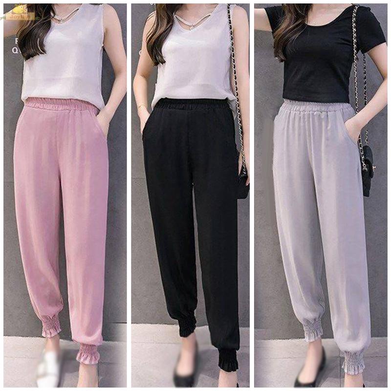 ladies loose fit joggers