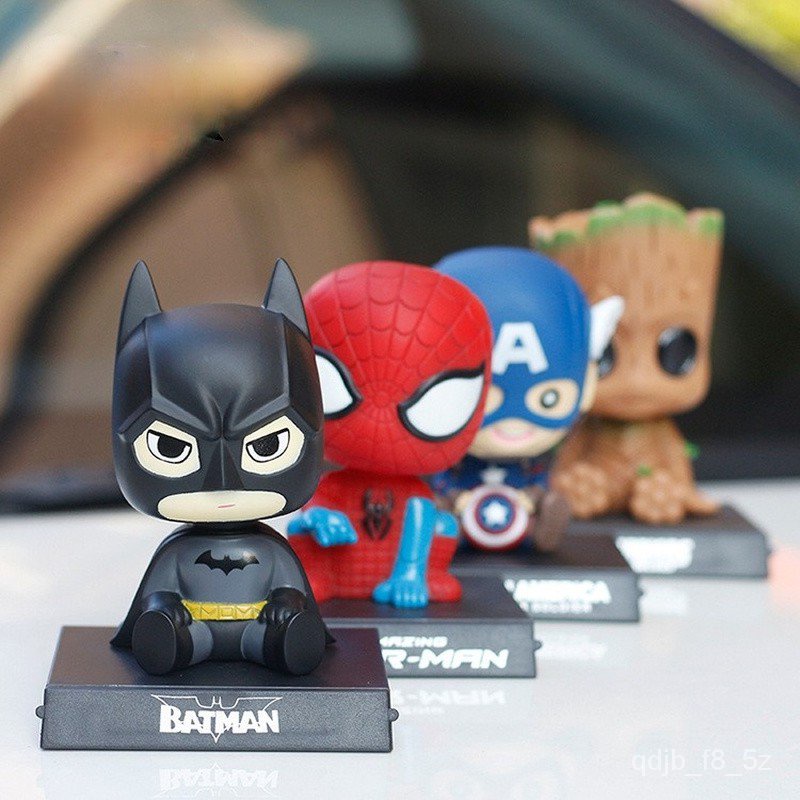 Marvel Hero Ornaments Car Ornaments Marvel Heroes Batman Captain Tree