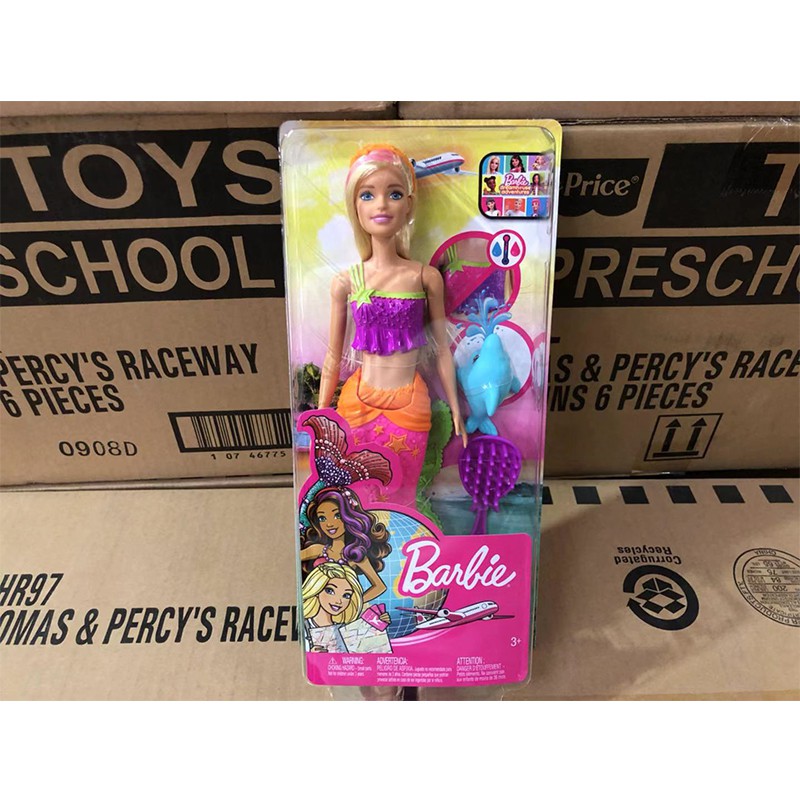 barbie doll changes in water