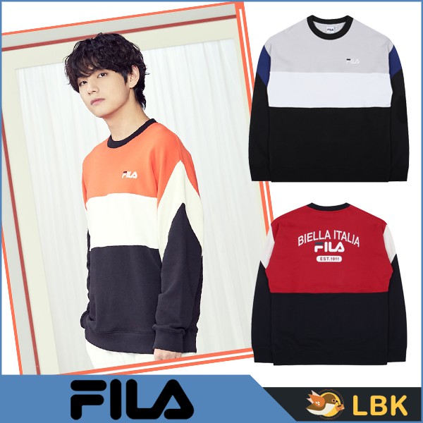 fila colorblock sweatshirt