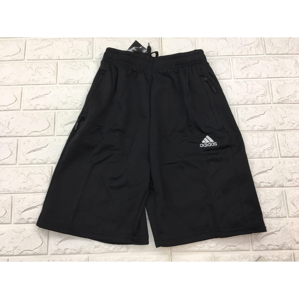 adidas zip shorts