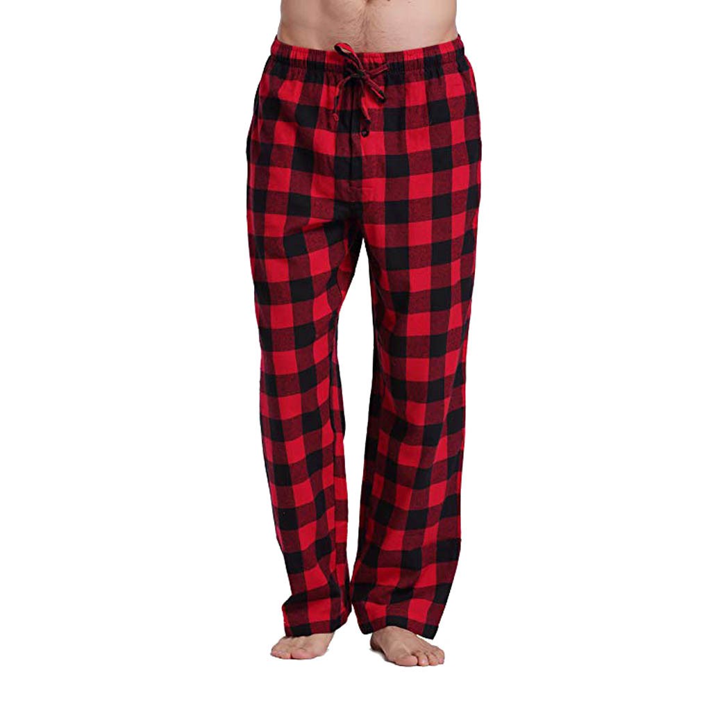 plaid pajamas