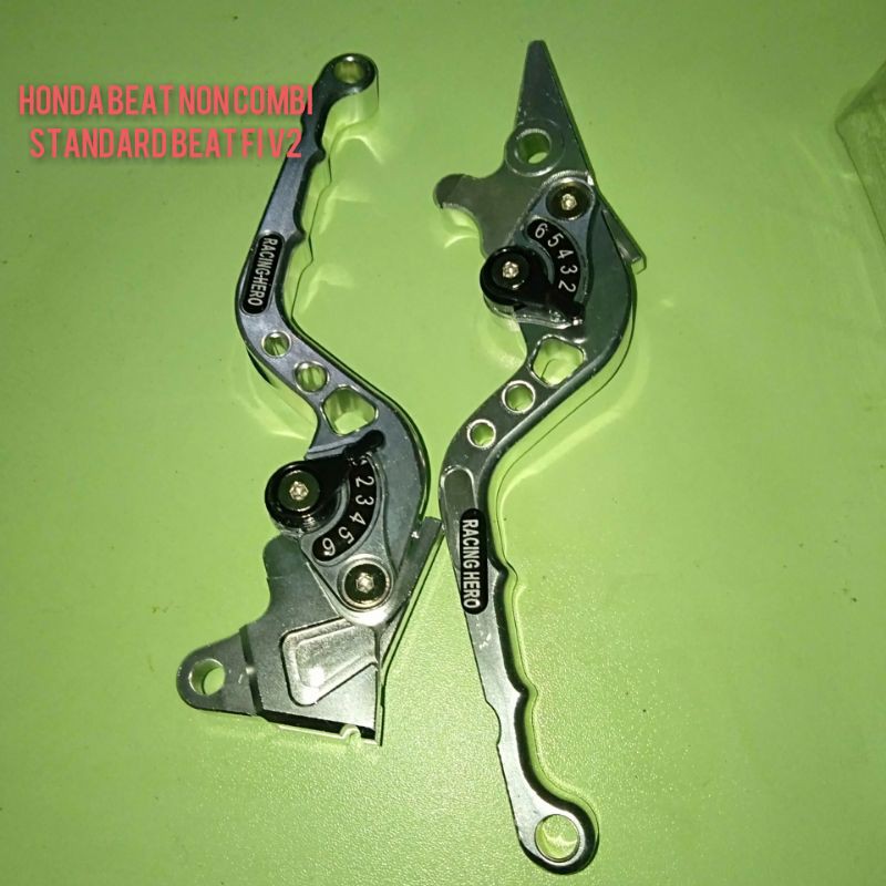 Brake lever for honda beat fi standar/non combi brake Shopee Philippines