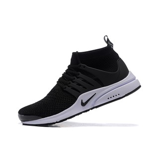 nike air presto ultra flyknit black running shoes