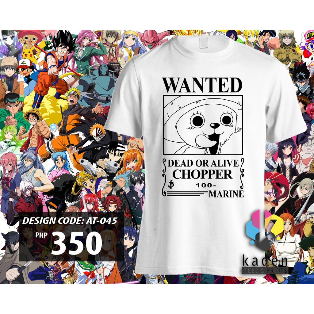 One Piece Wanted Chopper At 045 Shopee Philippines