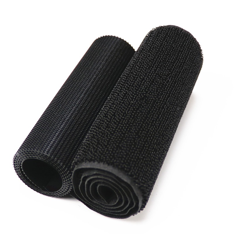 16mm to 110mm Width Black Hook and Loop 