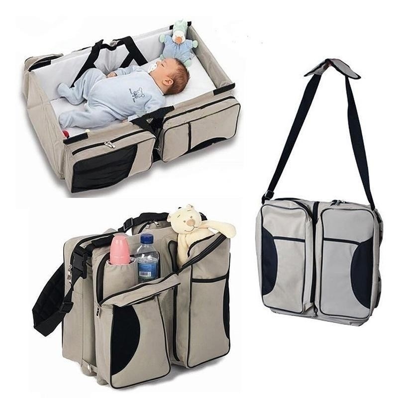 diaper bag that turns into a changing table