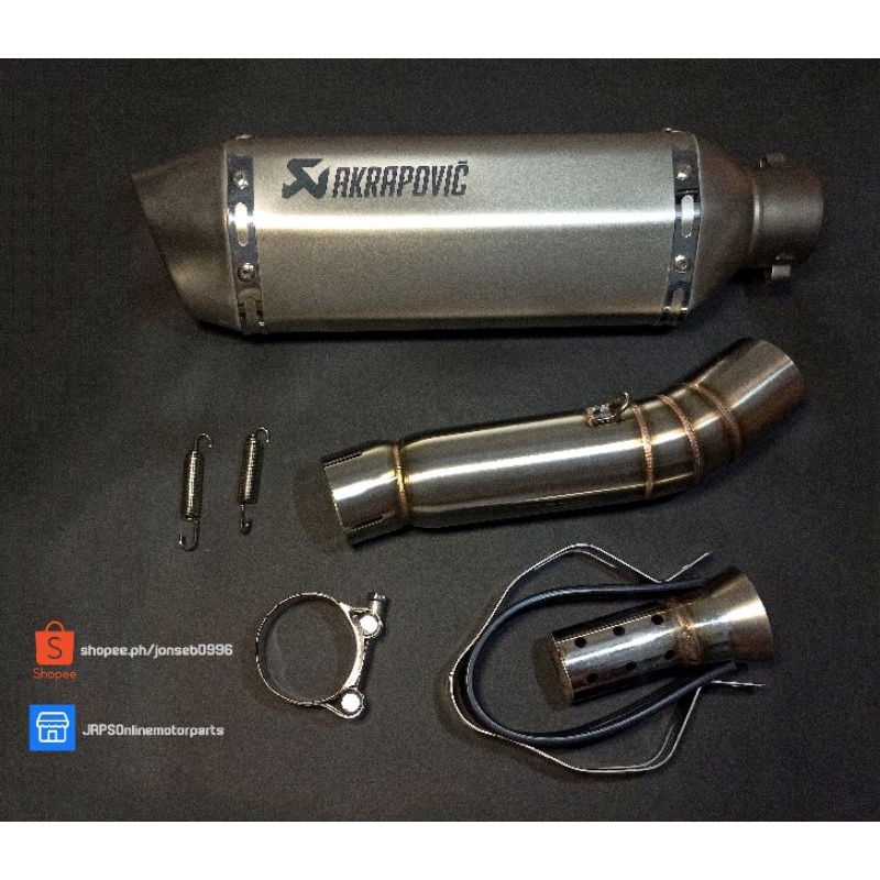 AKRAPOVIC SC PROJECT Exhaust Muffler with Mid Pipe for CBR500R CB500X