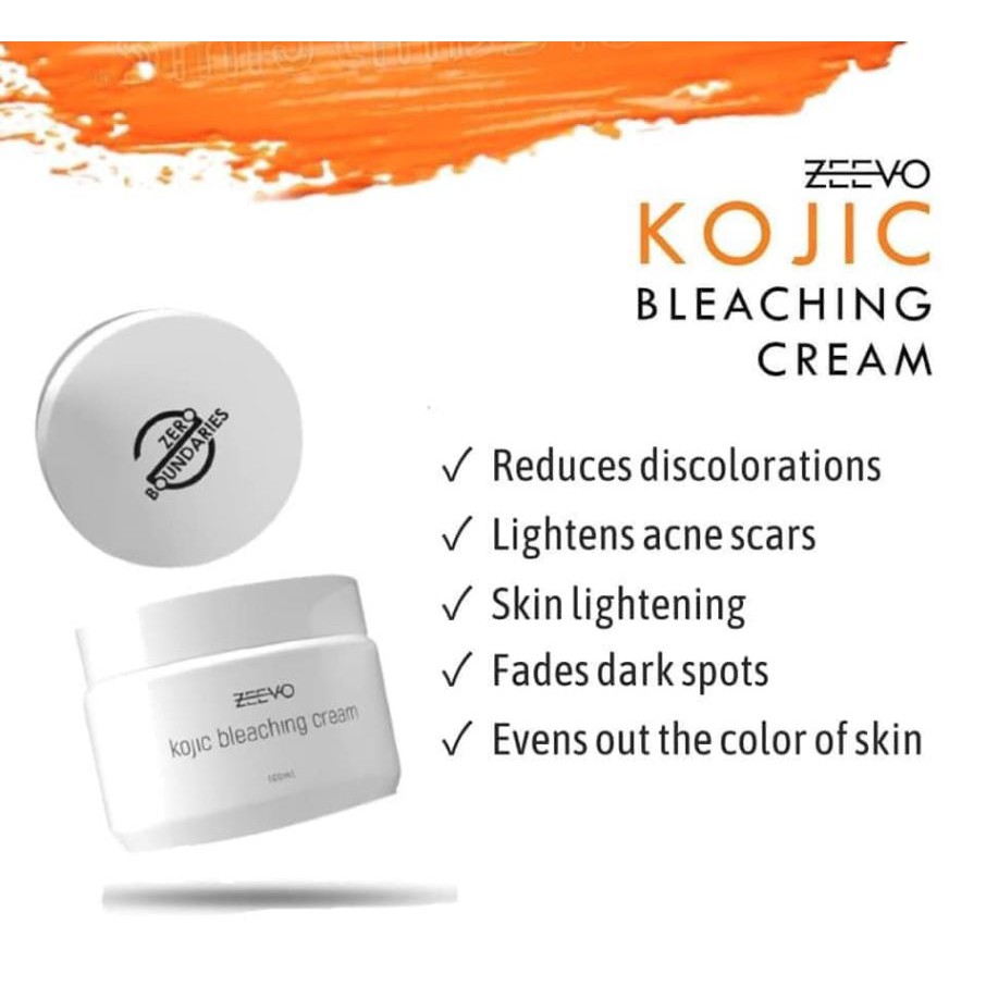 ZEEVO Kojic Bleaching Cream (100ml) Shopee Philippines