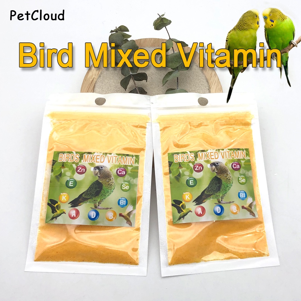 Bird Mixed Vitamin Enhance Immunity Parrot Increase Feather Color