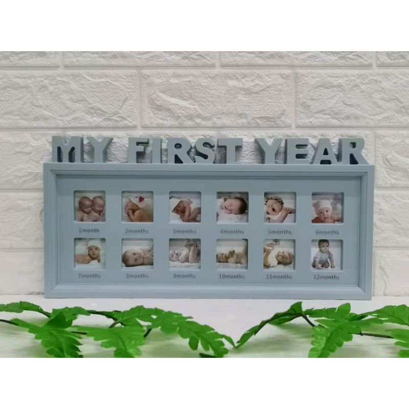 MY FIRST YEAR BABY PHOTO FRAME/BABY MILESTONE PHOTO FRAME Shopee