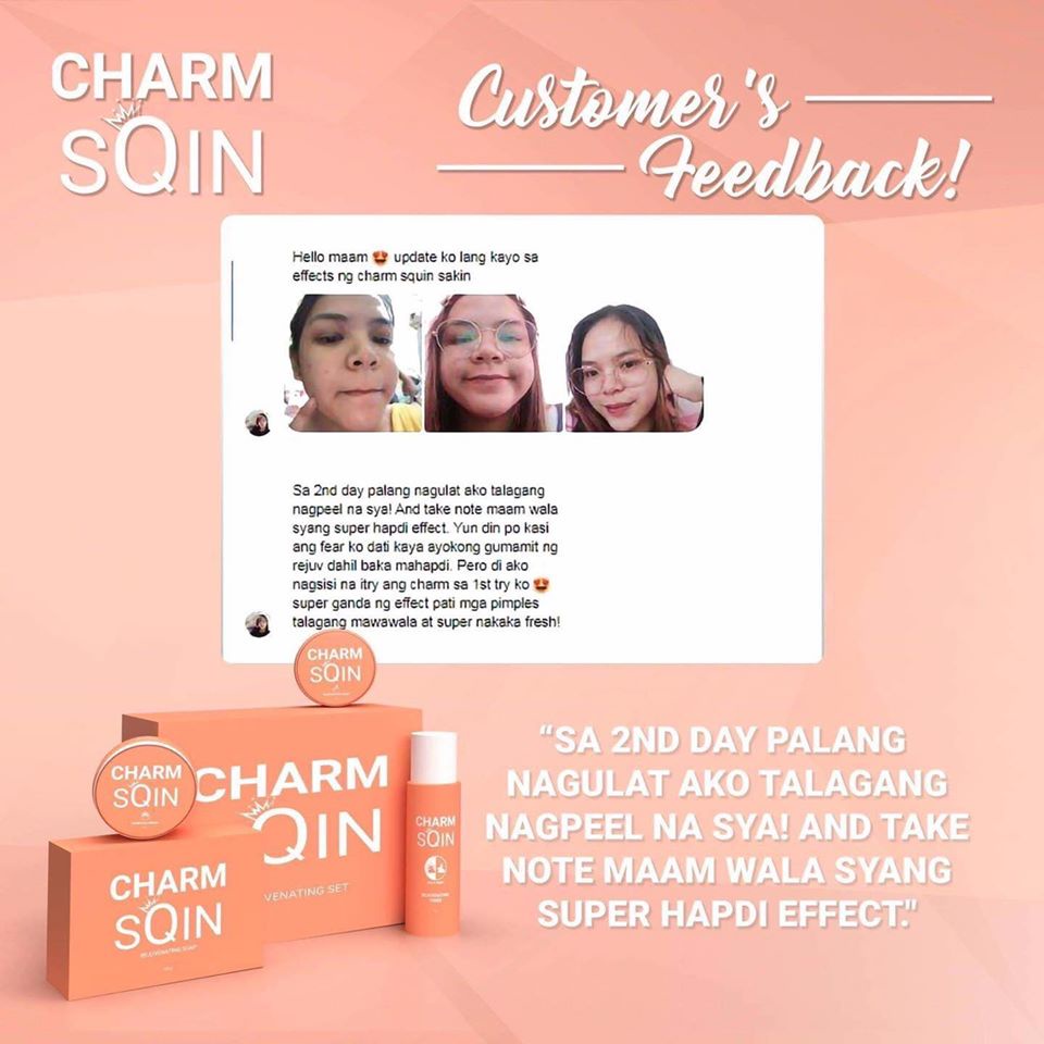 Charm Sqin Rejuvenating Set Best For You Shopee Philippines