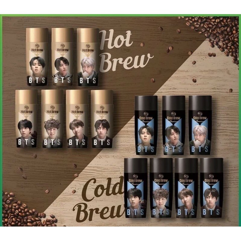 BTS Coffee Hot/Cold Brew 270ml | Shopee Philippines
