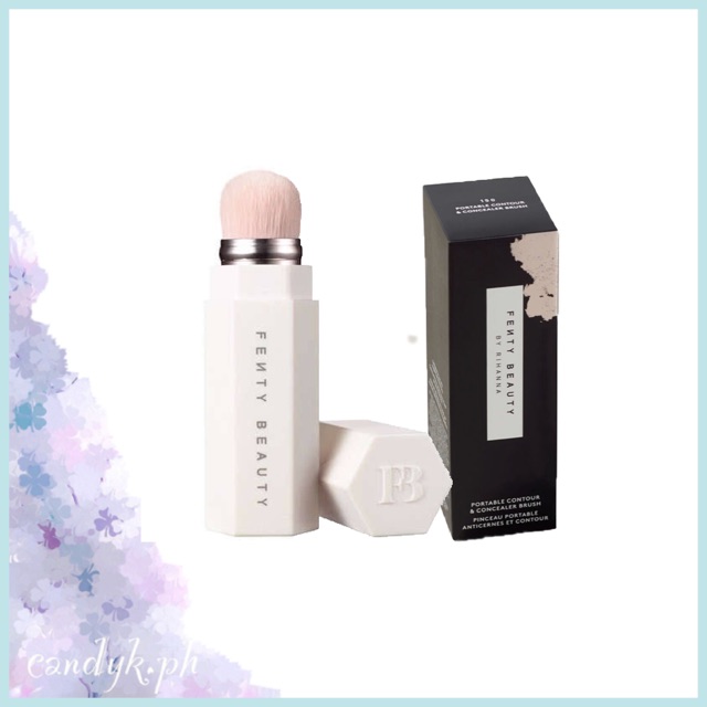 fenty beauty portable contour & concealer brush 150