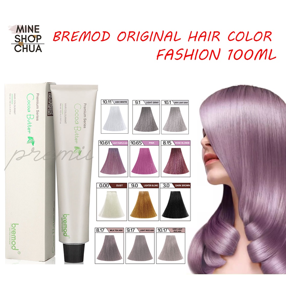 Bremod Premium Series Cocoa Butter Hair Color Ml Shopee Philippines