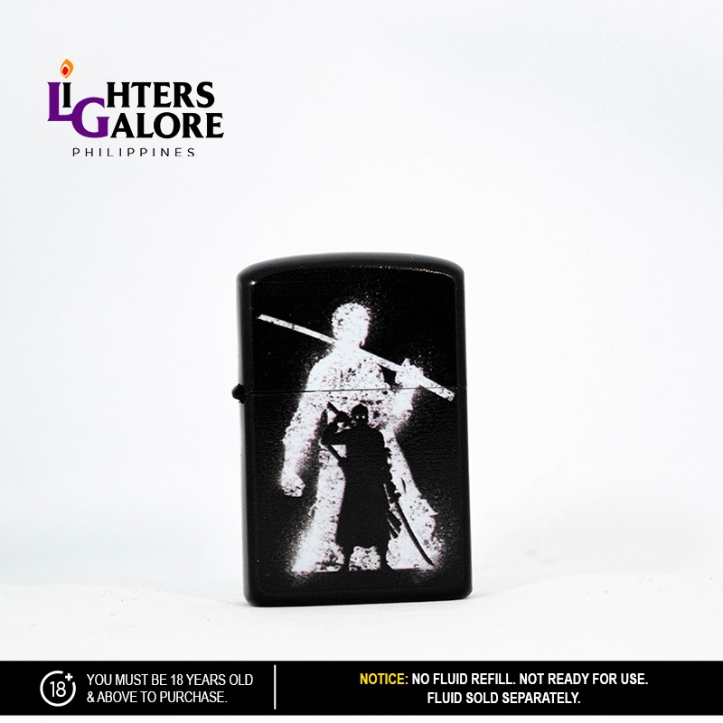 Lighters Galore BRANDLESS FLINT LIGHTER (ONE PIECE ZORO SHADOW