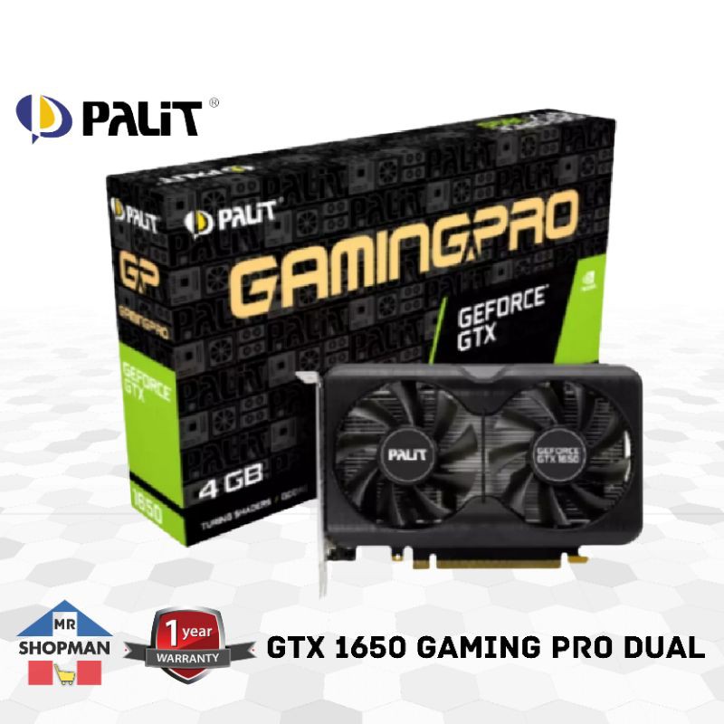 Видеокарта palit geforce gtx 1650 gaming pro oc обзор