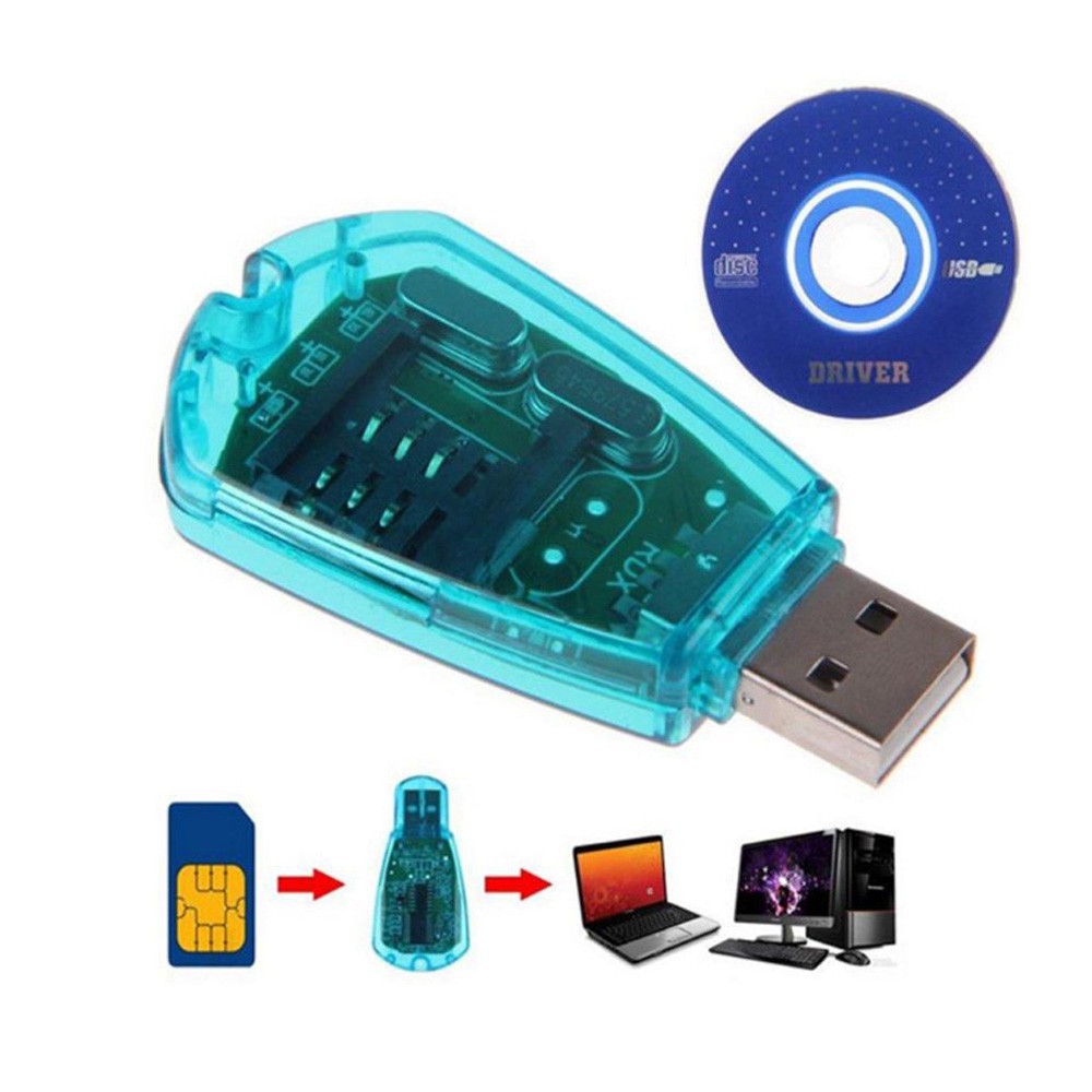 USB phone Standard Sim Card Reader/Writer/Copy/Cloner/Backup | Shopee  Philippines