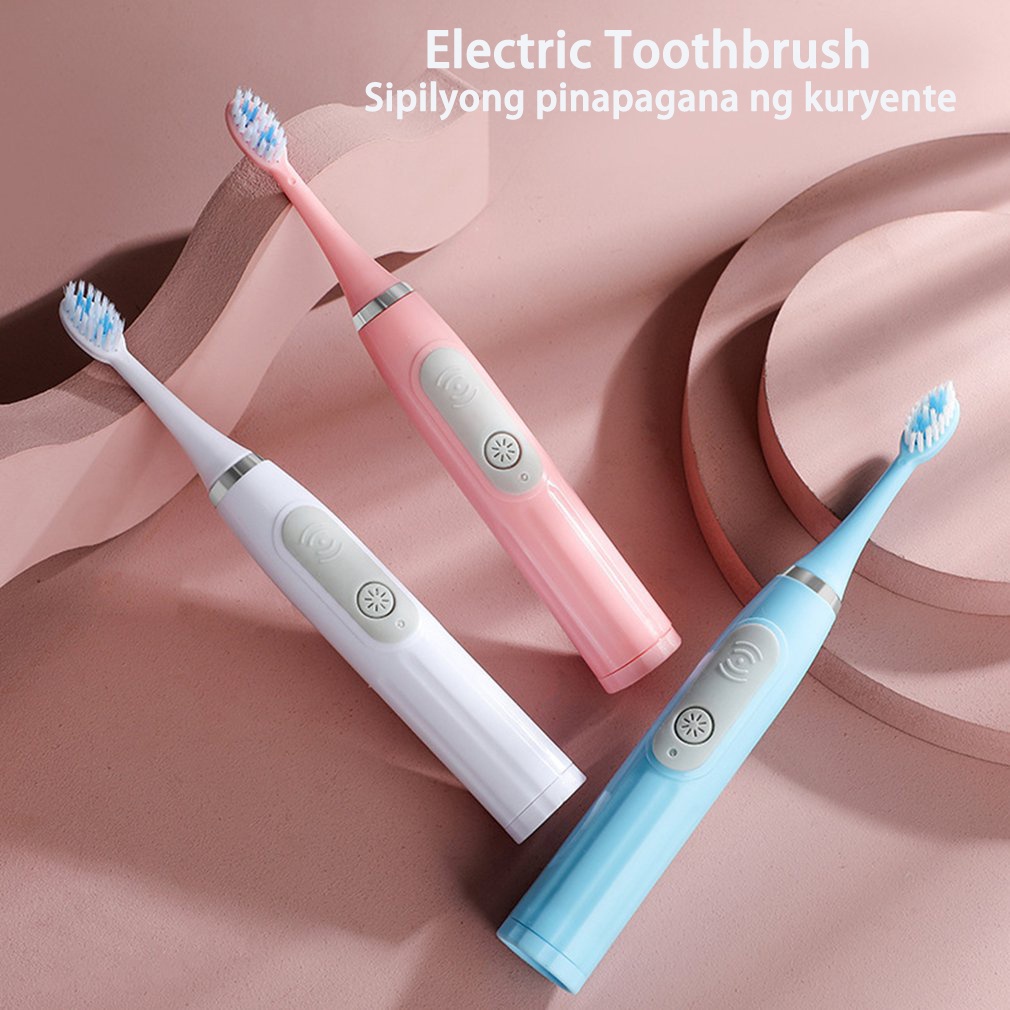 electric toothbrush for adult kids toothbrush ultrasonic vibrating toothbrush Shopee Philippines