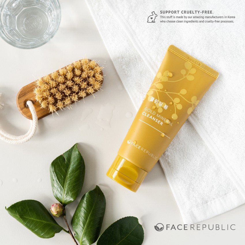 face republic gold mineral cleanser price