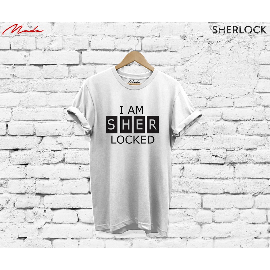 Sherlock I Am Sherlocked Shirt Shopee Philippines