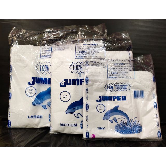 JUMPER SANDO BAG WHITE (TINY, MEDIUM, LARGE) Shopee Philippines