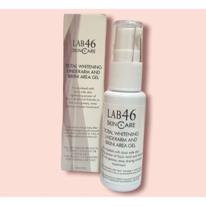 Lab46 Total Whitening Underarm and Bikini Area Gel | Shopee Philippines