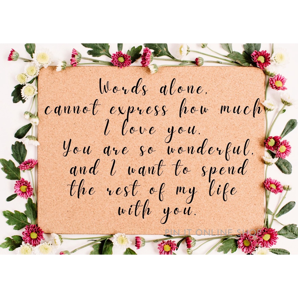 001 Sweet And Romantic Postcard Messages For Him Her Shopee Philippines