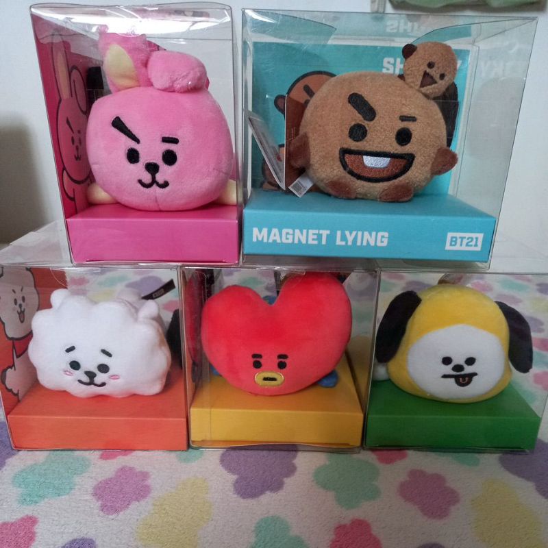 ONHAND BT21 MAGNET LYING OFFICIAL | Shopee Philippines