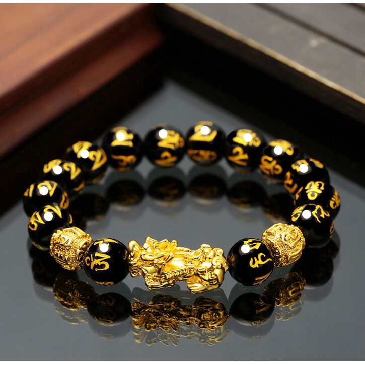 Chinese Black And Gold Bracelet | vlr.eng.br