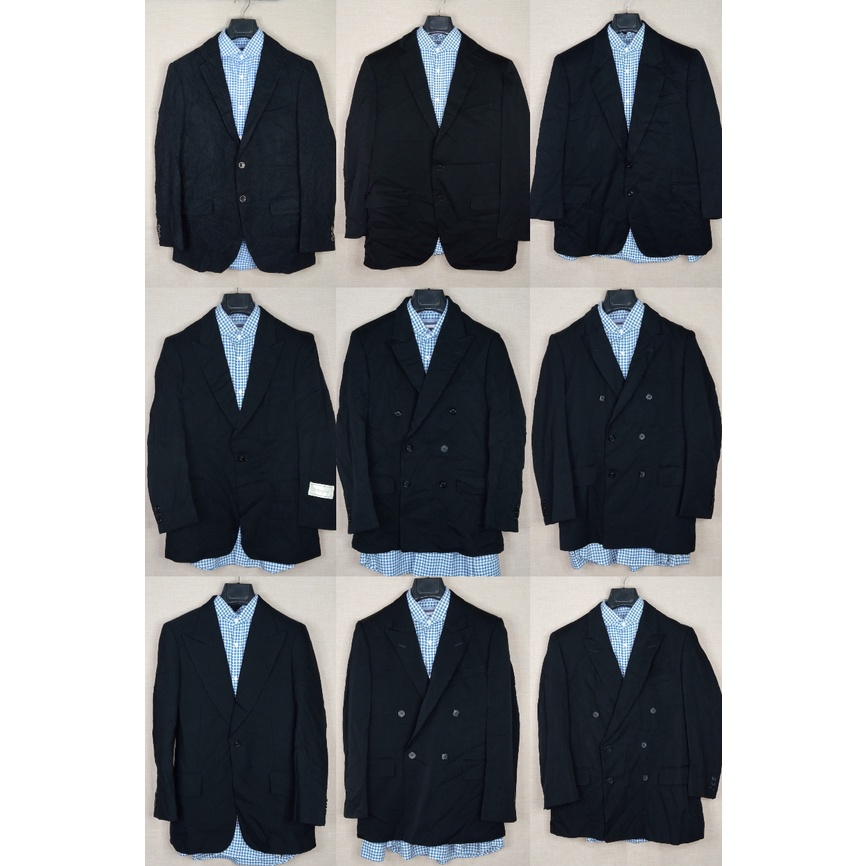 Men's Suits, Tuxedos, and Coats (Preloved from US and Japan) (G259, L451-490, F151-200)