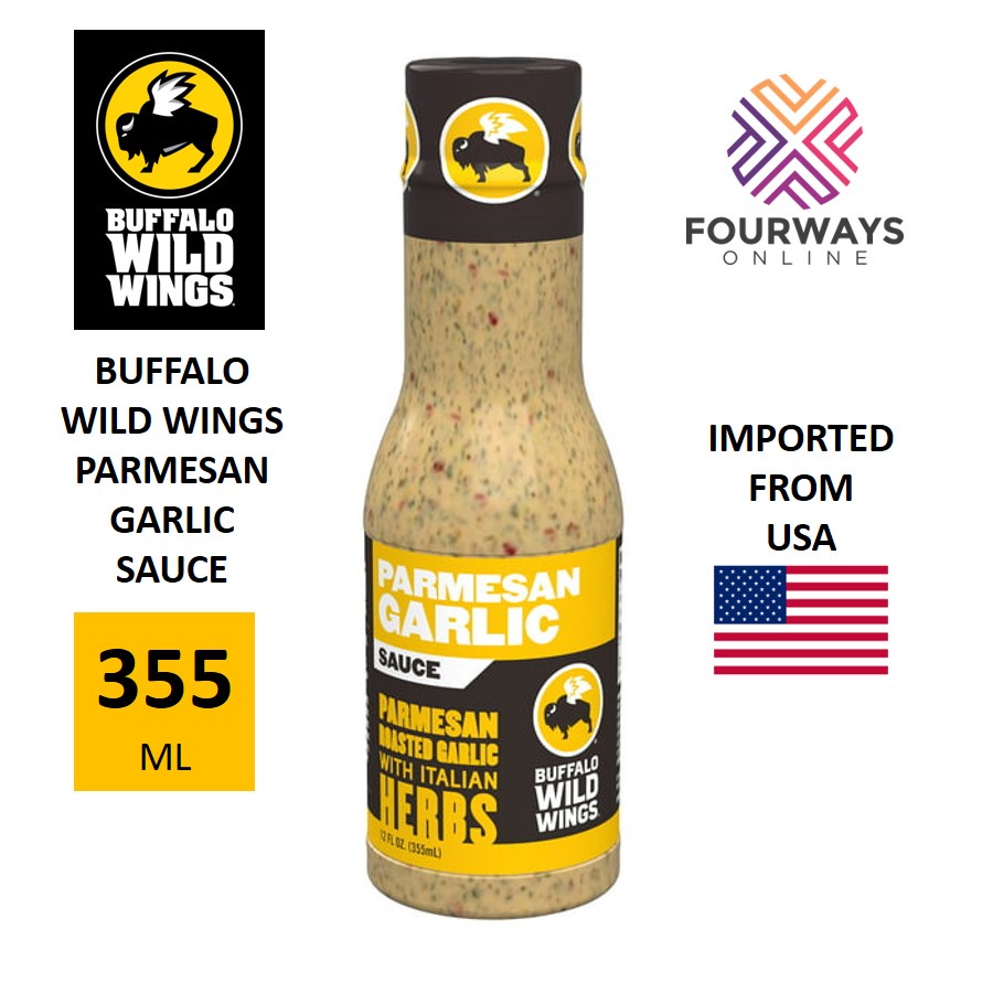 Buffalo Wild Wings Parmesan Garlic Sauce (355ml) Shopee Philippines