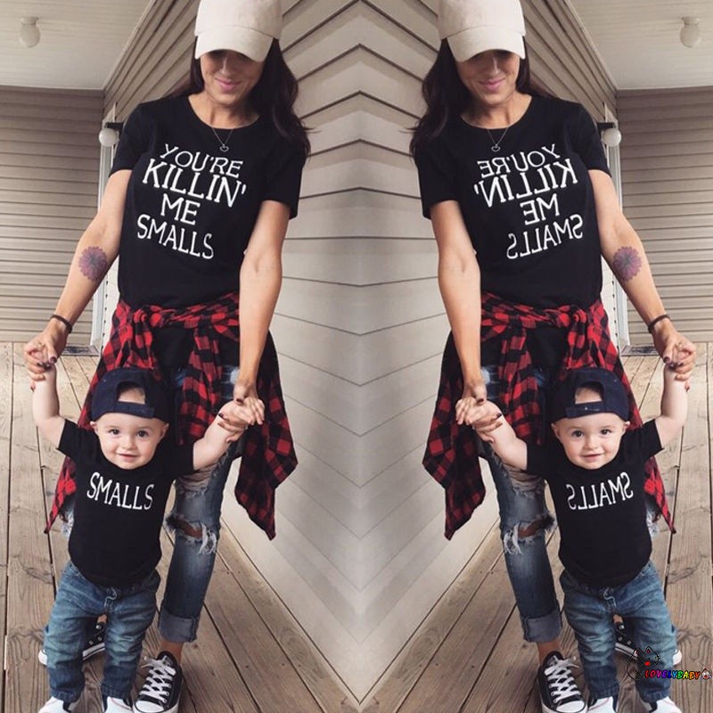 couple t shirt with baby girl