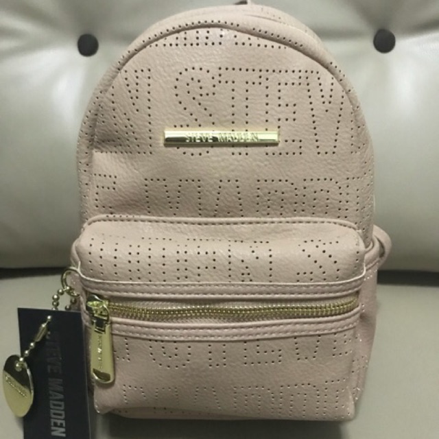 steve madden logo mini backpack