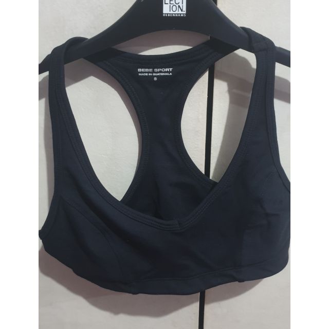 Bebe Sports Bra In Black Shopee Philippines